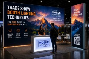 Trade Show Booth Lighting Techniques: The 2026 Guide to High-Impact Displays