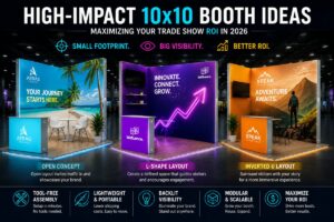 High-Impact 10x10 Booth Ideas: Maximizing Your Trade Show ROI in 2026