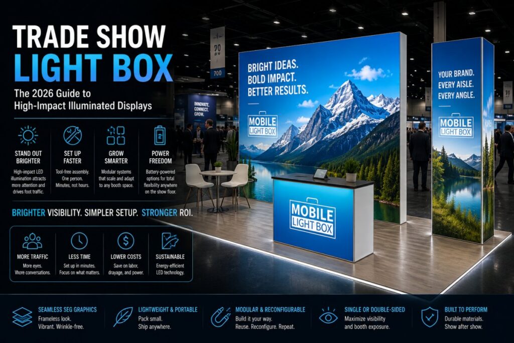 Trade Show Light Box: The 2026 Guide to High-Impact Illuminated Displays