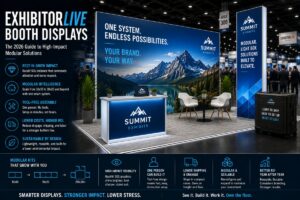 EXHIBITORLIVE Booth Displays: The 2026 Guide to High-Impact Modular Solutions
