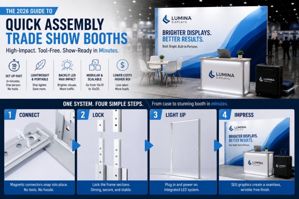 Ultimate Guide to Quick Assembly Trade Show Booths 2026