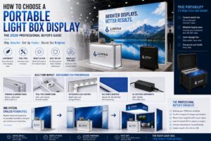 How to Choose a Portable Light Box Display: The 2026 Professional Buyer’s Guide
