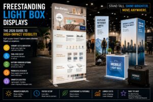 Freestanding Light Box Displays: The 2026 Guide to High-Impact Visibility