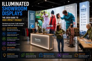 Illuminated Showroom Displays: The 2026 Guide to High-Impact Visuals
