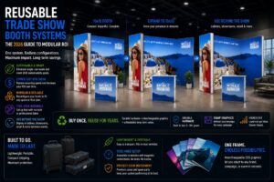 Reusable Trade Show Booth Systems: The 2026 Guide to Modular ROI