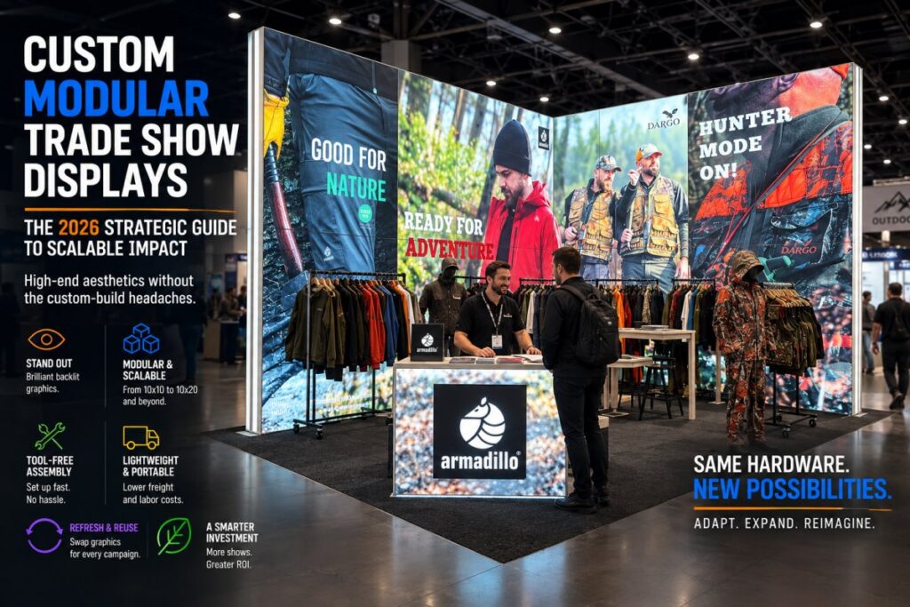 Custom Modular Trade Show Displays: The 2026 Strategic Guide to Scalable Impact