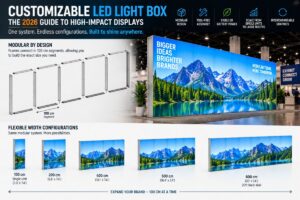 Customizable LED Light Box: The 2026 Guide to High-Impact Displays