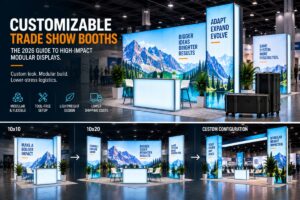 Customizable Trade Show Booths: The 2026 Guide to High-Impact Modular Displays