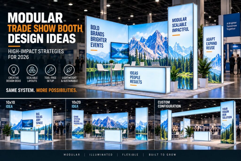 Modular Trade Show Booth Design Ideas: High-Impact Strategies for 2026