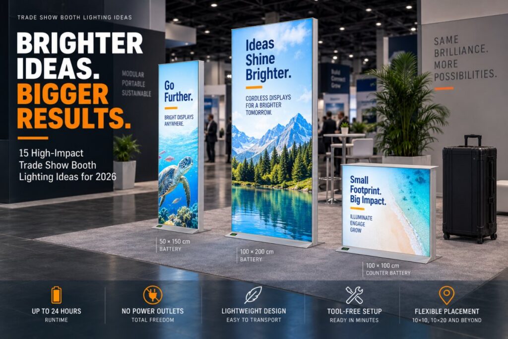 15 High-Impact Trade Show Booth Lighting Ideas for 2026