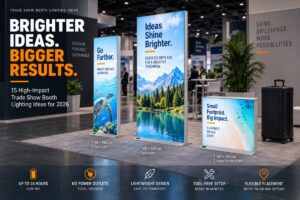 15 High-Impact Trade Show Booth Lighting Ideas for 2026