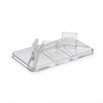 90 Degree Foot Connector for Mobile Light Box – clear plastic corner foot accessory