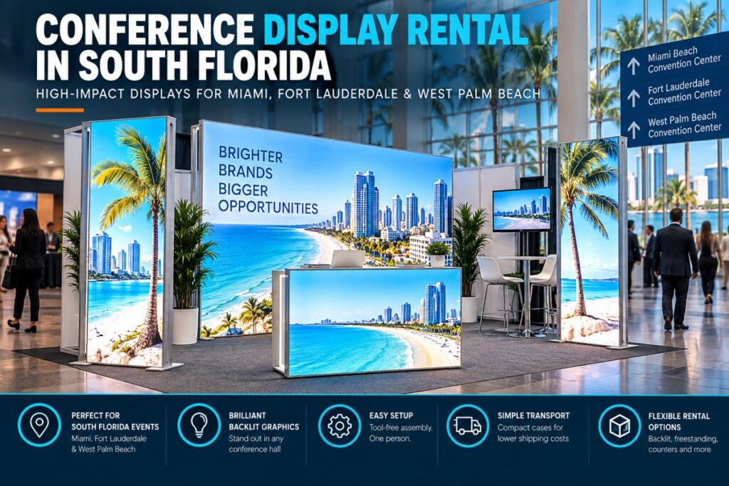 Conference Display Rental in South Florida: A Practical Guide to Choosing Your Setup