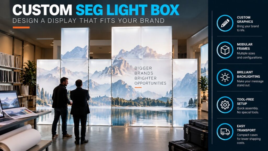 Custom SEG Light Box: Design a Display That Fits Your Brand