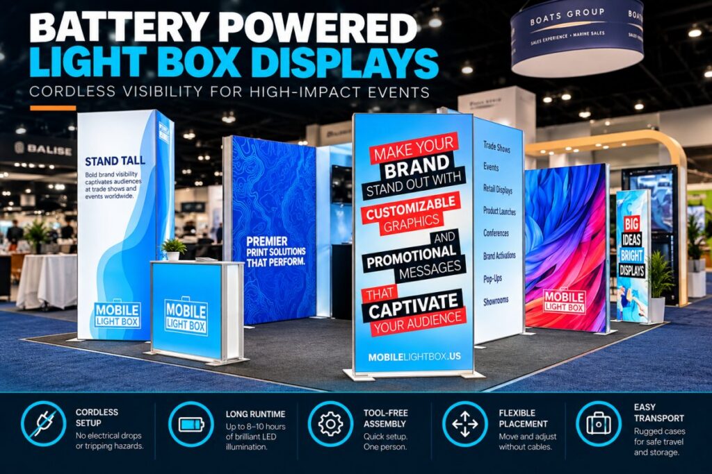 2026 Guide to Battery Powered Light Box Displays