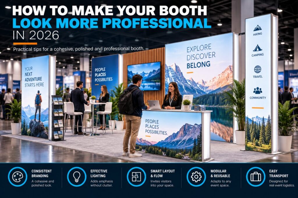 How to Make Your Booth Look More Professional in 2026