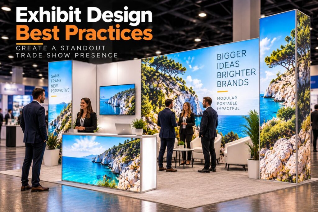 Exhibit Design Best Practices: Create a Standout Trade Show Presence