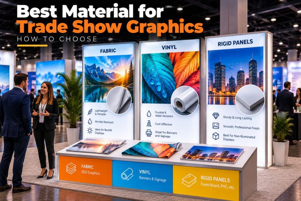 Best Material for Trade Show Graphics: How to Choose